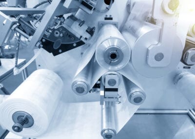 Macchina automatica settore plastica
